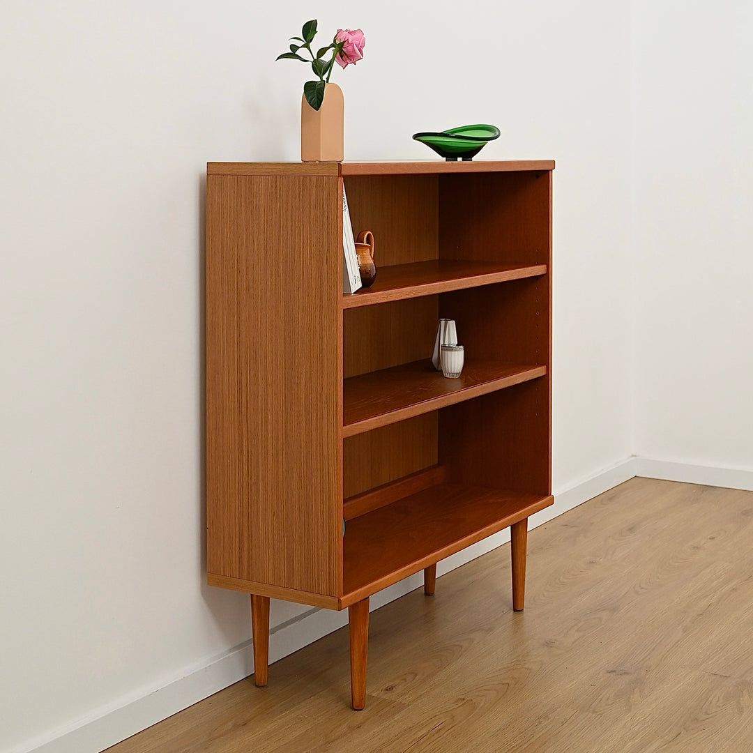 Mid Century Teak Bookshelf Bookcase by Noblett