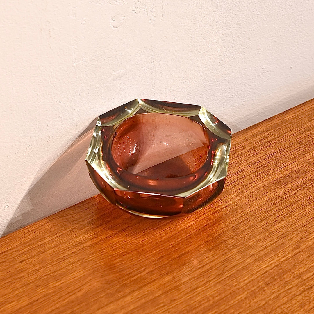 Vintage Mid Century Italian Glass Bowl or Ashtray