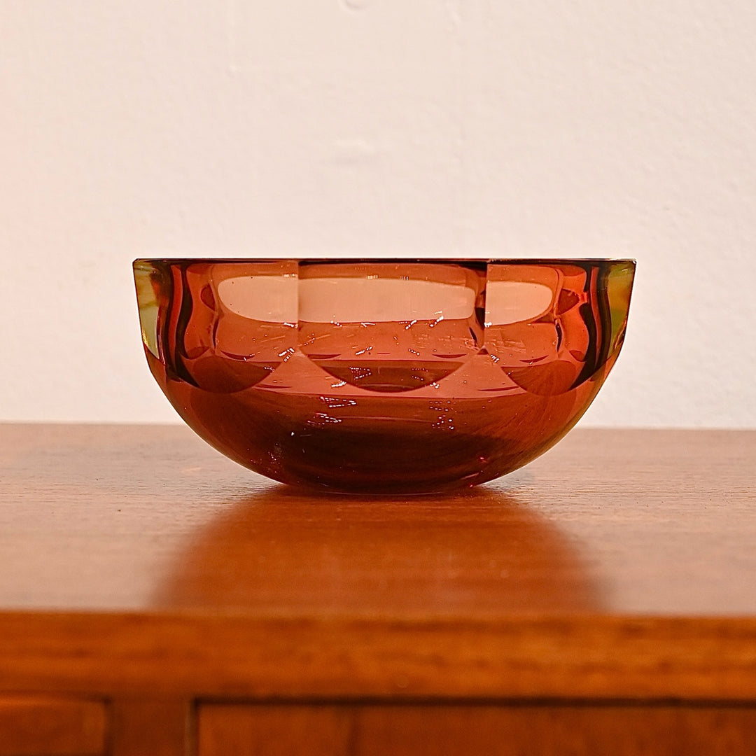 Vintage Mid Century Italian Glass Bowl or Ashtray