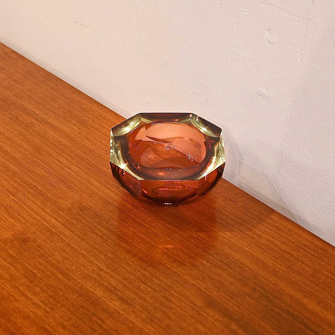 Vintage Mid Century Italian Glass Bowl or Ashtray
