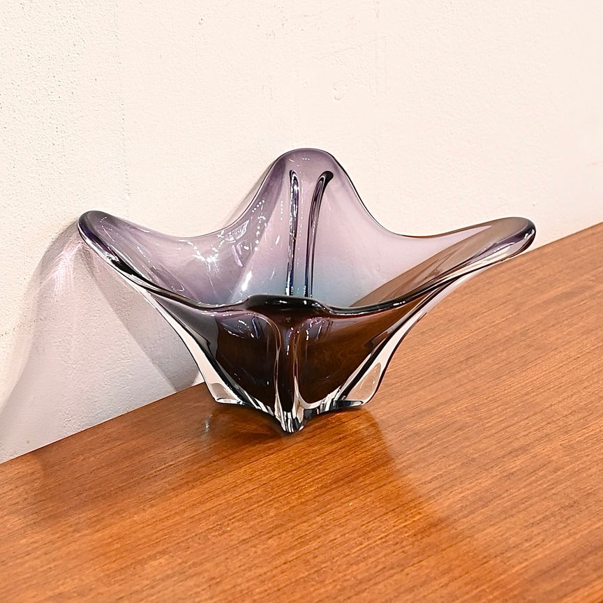 Vintage Mid Century Murano Italian Glass Bowl