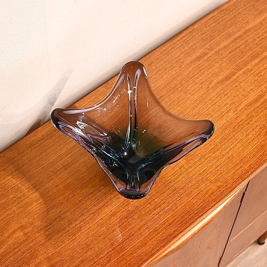 Vintage Mid Century Murano Italian Glass Bowl