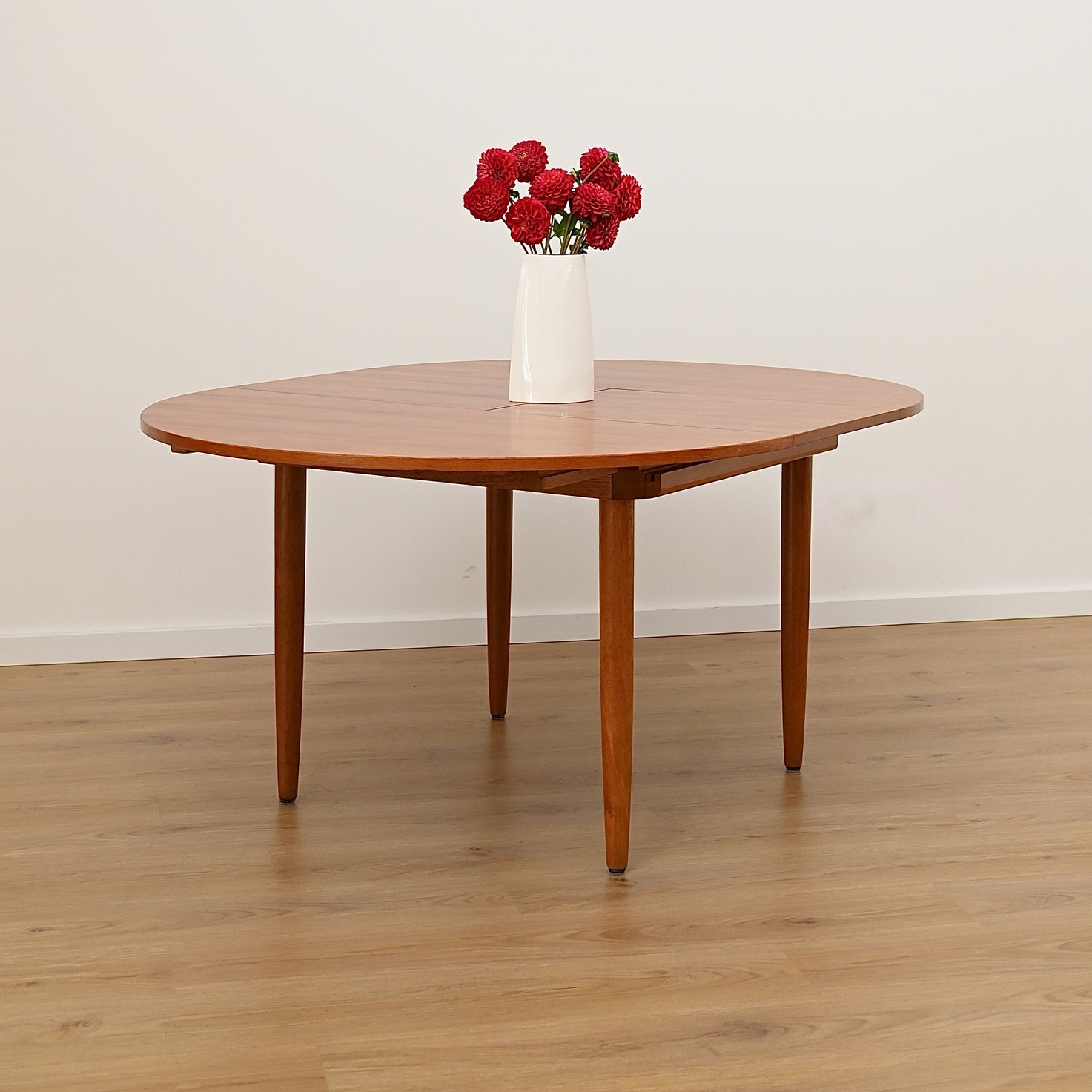 Mid Century Teak Extendable Dining Table by Chiswell