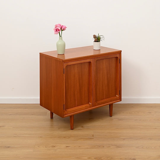 Mid Century Teak Sideboard LP Record Cabinet by Chiswell