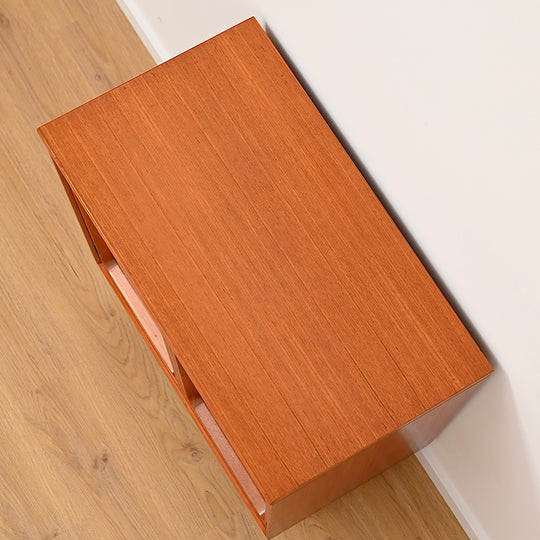Mid Century Teak Sideboard LP Record Cabinet by Chiswell