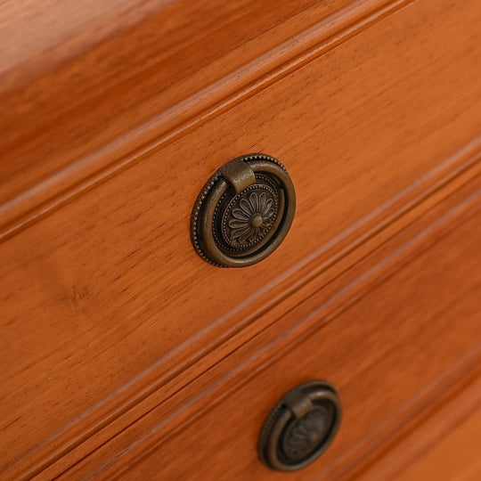 Mid Century Teak Sideboard LP Record Cabinet with Drawers by Chiswell