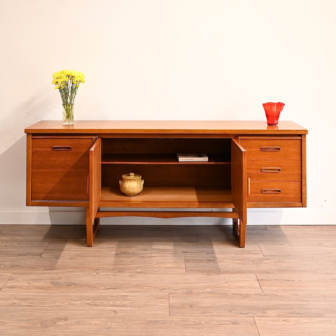 Mid Century Teak Sideboard Buffet Cabinet by Jentique