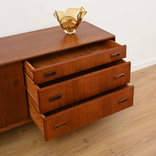 Mid Century Teak Sideboard Credenza by Punch Designs