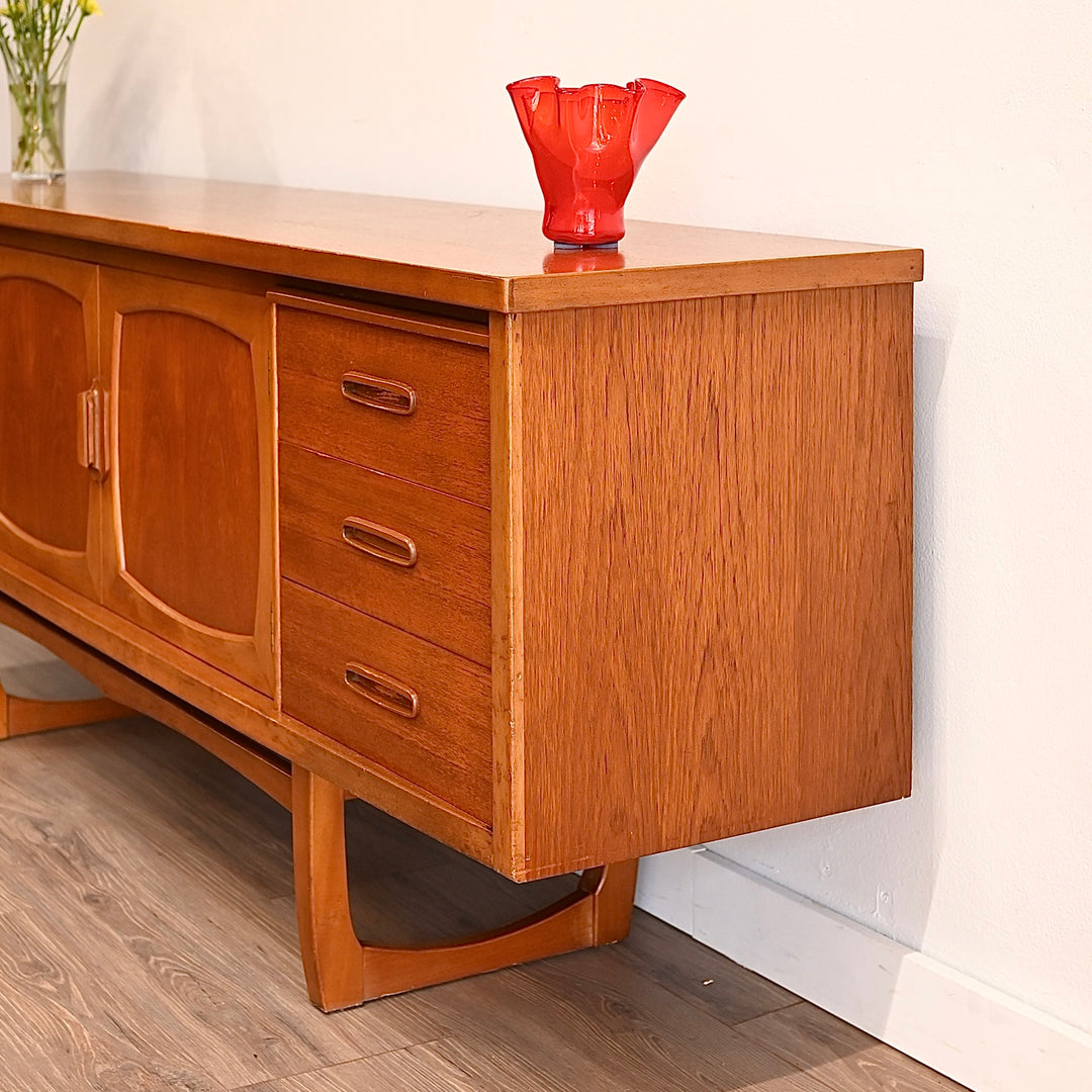 Mid Century Teak Sideboard Buffet Cabinet by Jentique