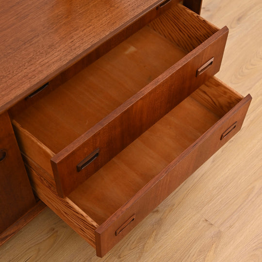 Mid Century Teak Sideboard Credenza by Punch Designs