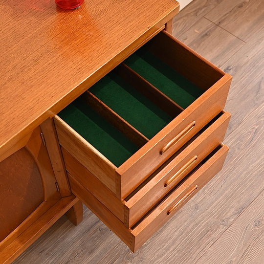 Mid Century Teak Sideboard Buffet Cabinet by Jentique