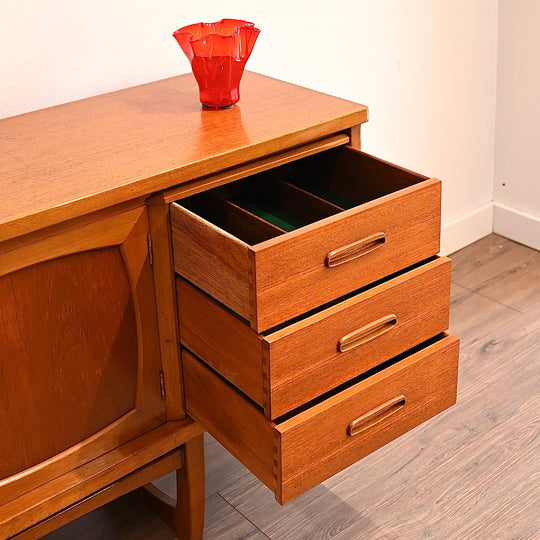 Mid Century Teak Sideboard Buffet Cabinet by Jentique