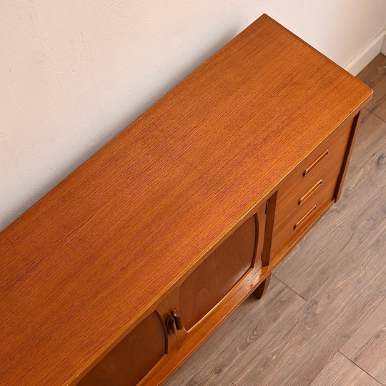 Mid Century Teak Sideboard Buffet Cabinet by Jentique
