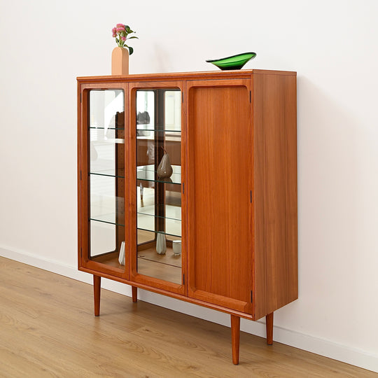 Mid Century Teak Display Cabinet by Chiswell