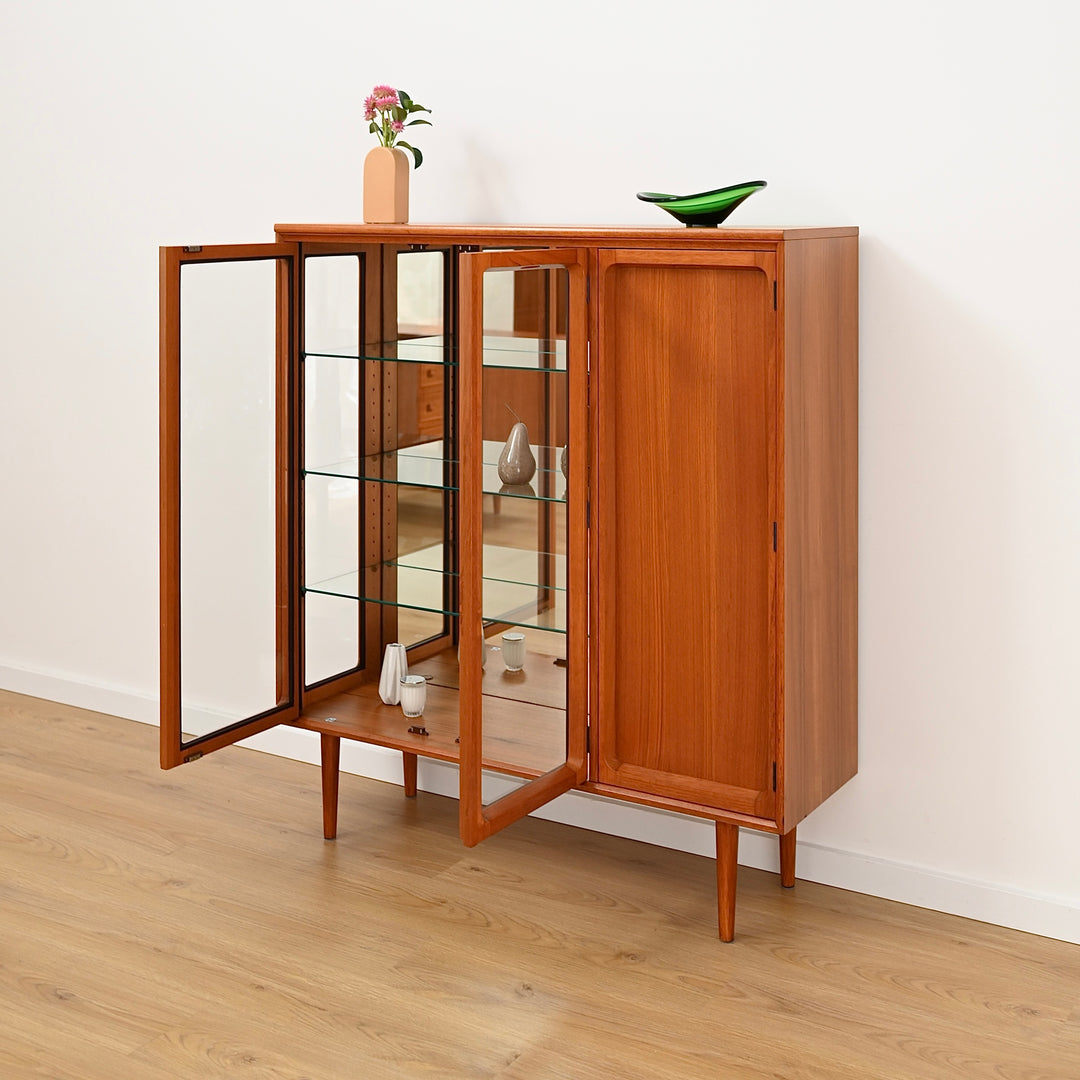 Mid Century Teak Display Cabinet by Chiswell