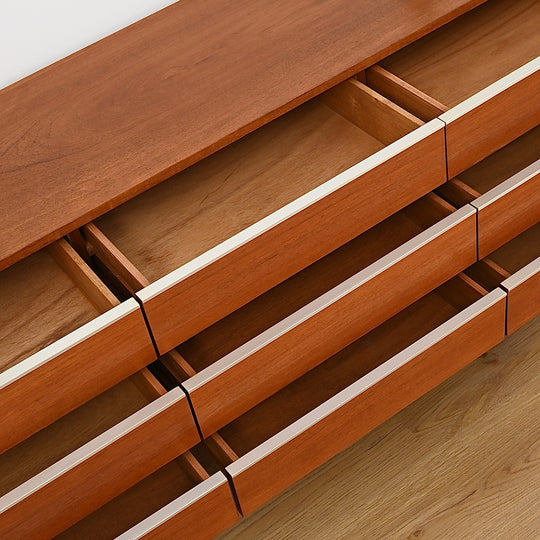 Mid Century Teak “Fleredo” Dresser Drawers by Fler