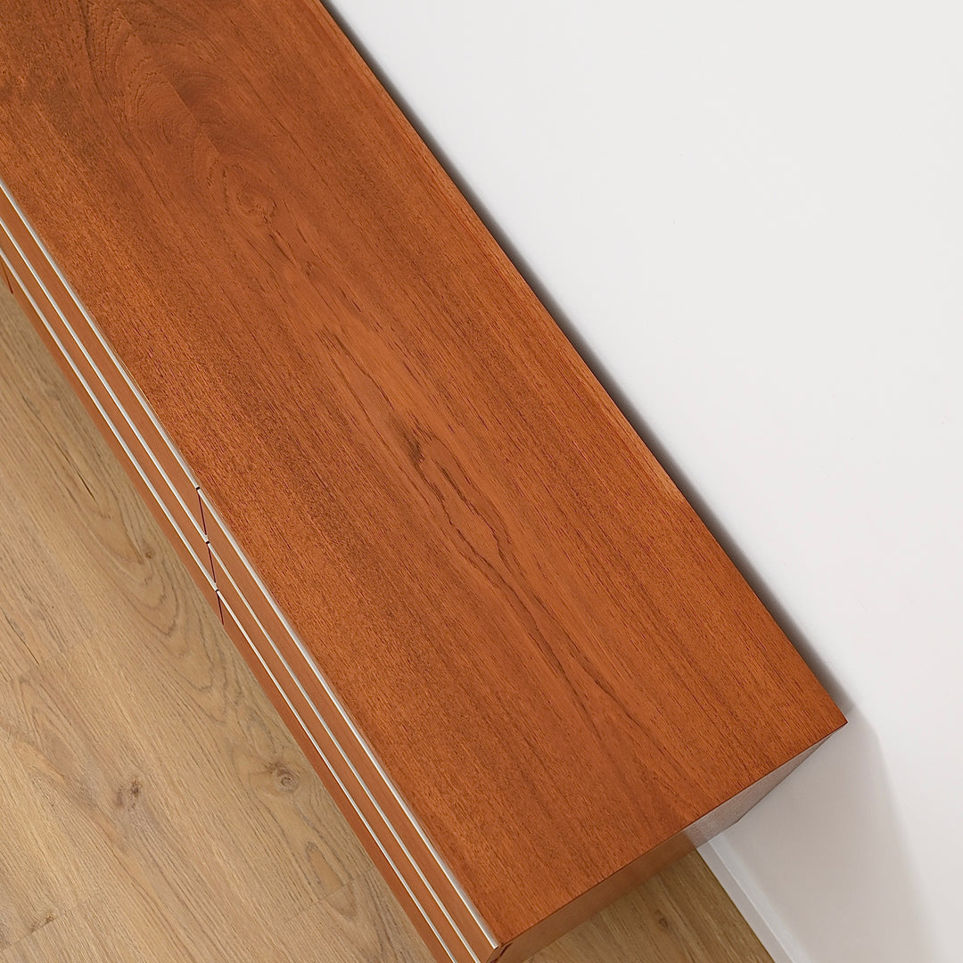 Mid Century Teak “Fleredo” Dresser Drawers by Fler