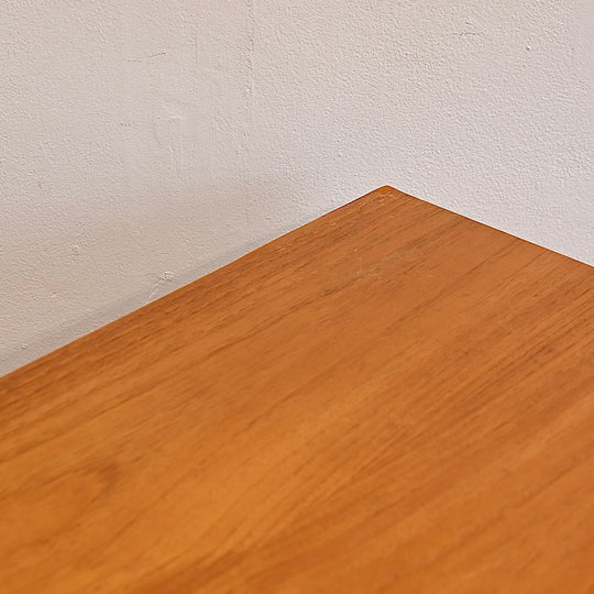Mid Century Teak Sideboard LP Record Cabinet by Noblett