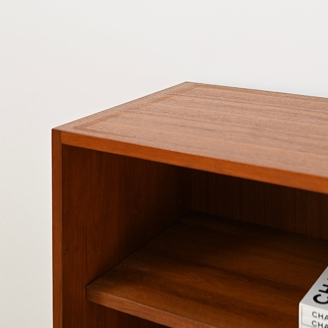 Mid Century Teak Sideboard Buffet Bar Cabinet by Chiswell