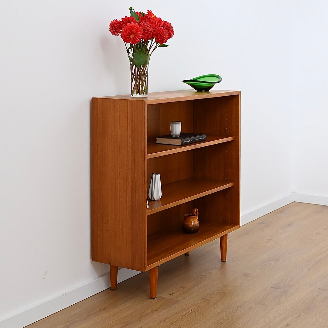 Mid Century Teak and Blackwood Bookcase Bookshelf by K.Westra ACT
