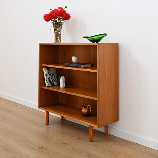 Mid Century Teak and Blackwood Bookcase Bookshelf by K.Westra ACT