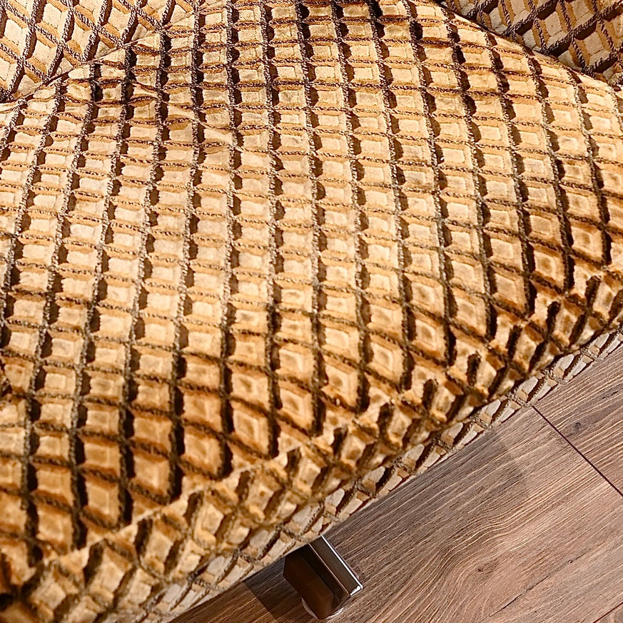 Mid Century Retro Swivel Arm Chair