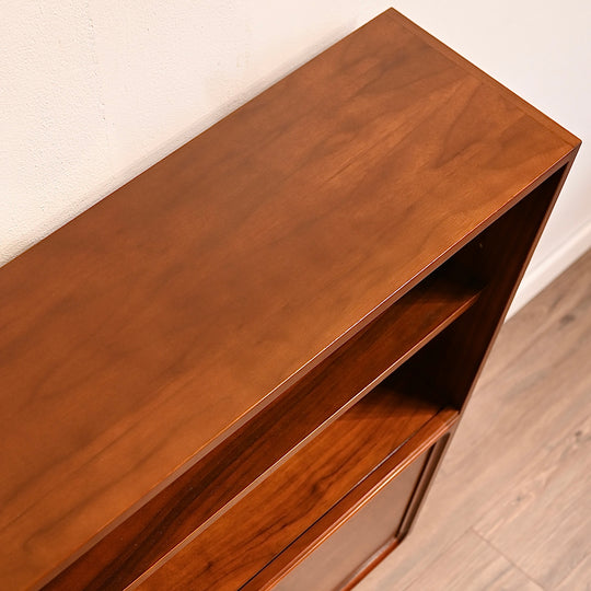 Parker Mid Century Walnut Sideboard Bookshelf Hall Cabinet