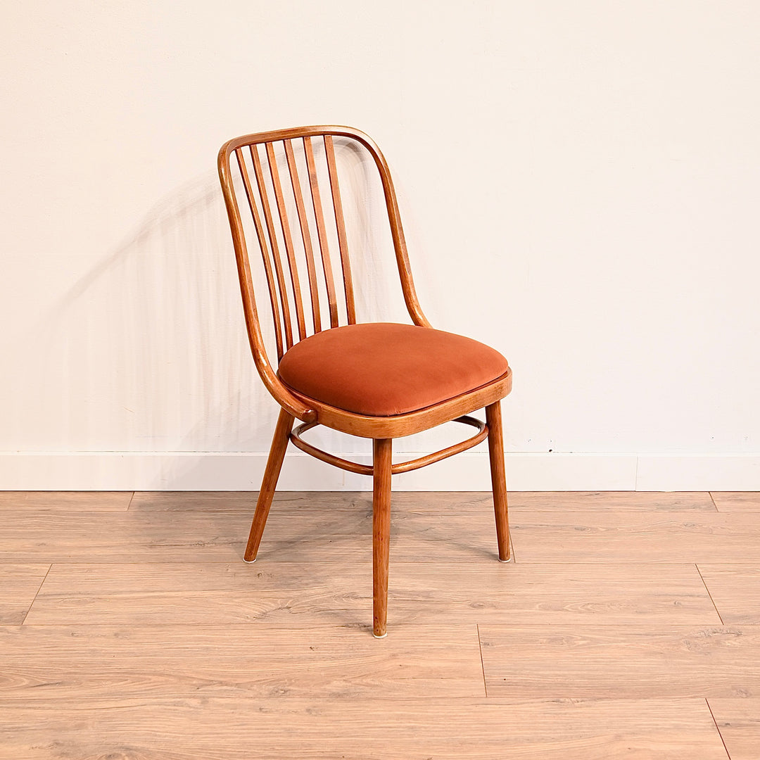 8x Mid Century Bentwood Dining Chairs by Ligna