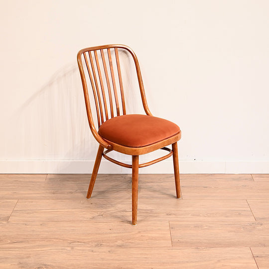 8x Mid Century Bentwood Dining Chairs by Ligna