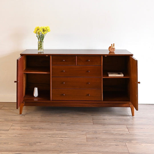 Mid Century Solid Timber Sideboard by Heritage Furniture for Broyhill