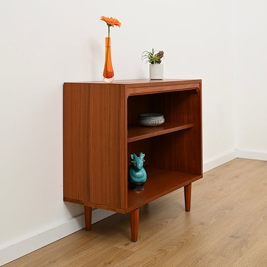 Mid Century Teak Sideboard LP Record Bookcase by Chiswell