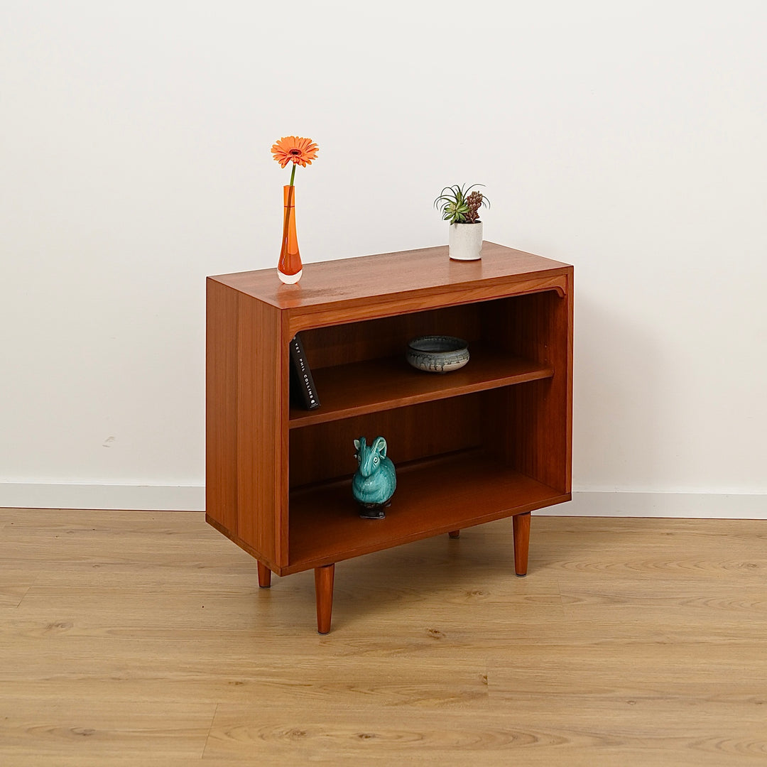 Mid Century Teak Sideboard LP Record Bookcase by Chiswell