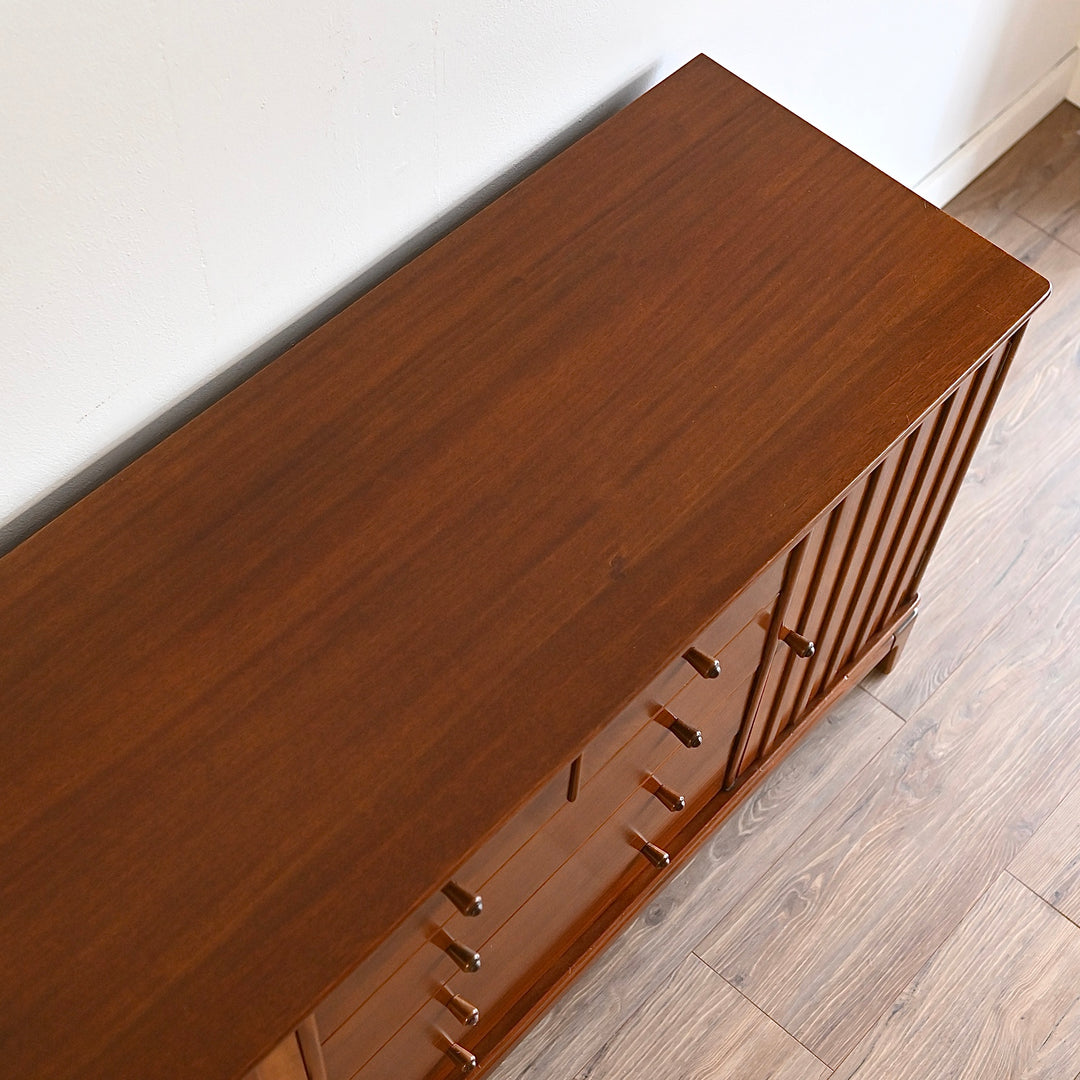 Mid Century Solid Timber Sideboard by Heritage Furniture for Broyhill