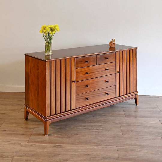 Mid Century Solid Timber Sideboard by Heritage Furniture for Broyhill