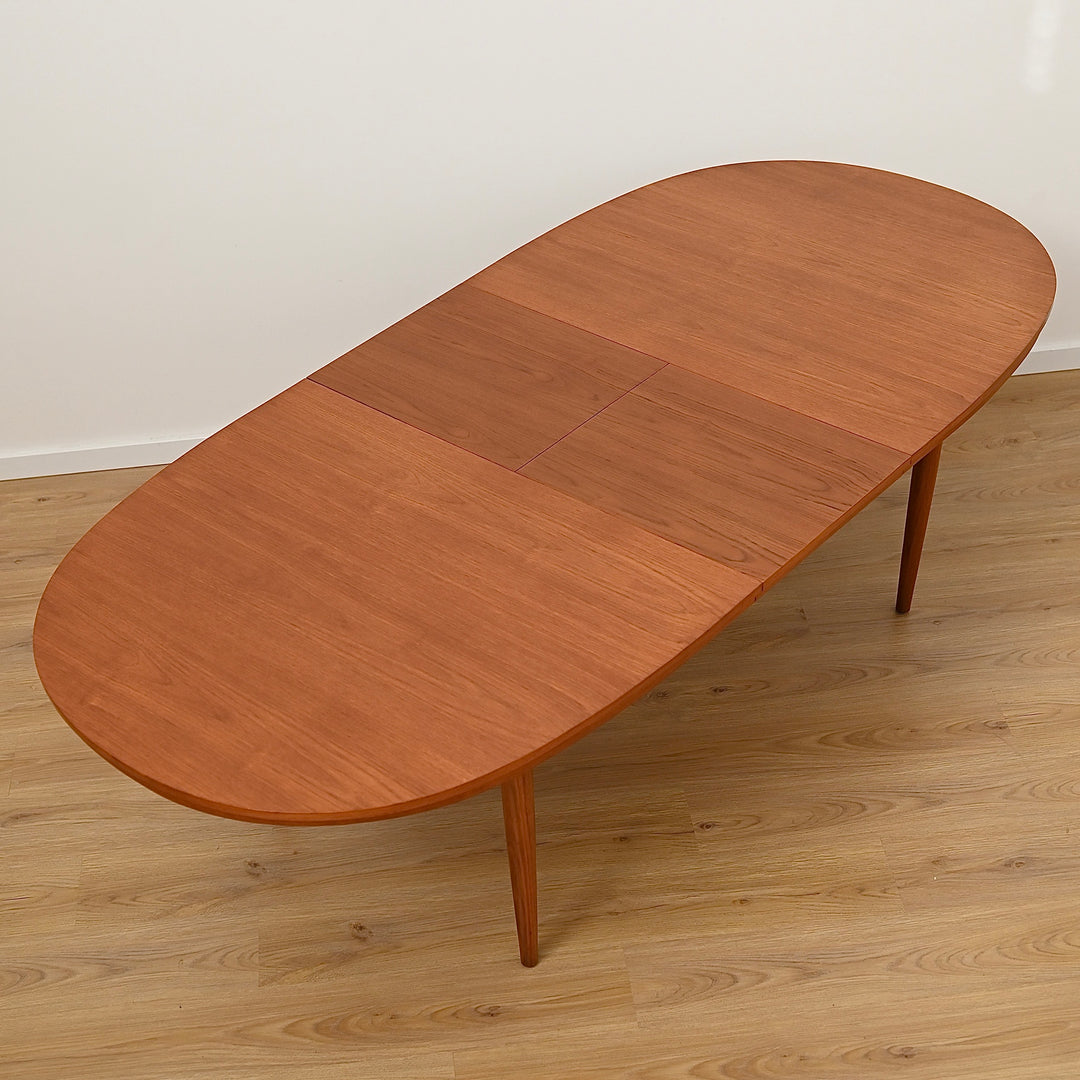 Mid Century Teak Extendable Dining Table by Chiswell