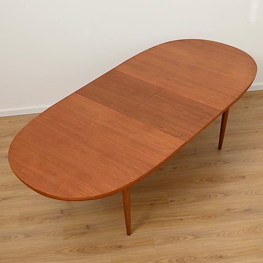 Mid Century Teak Extendable Dining Table by Chiswell