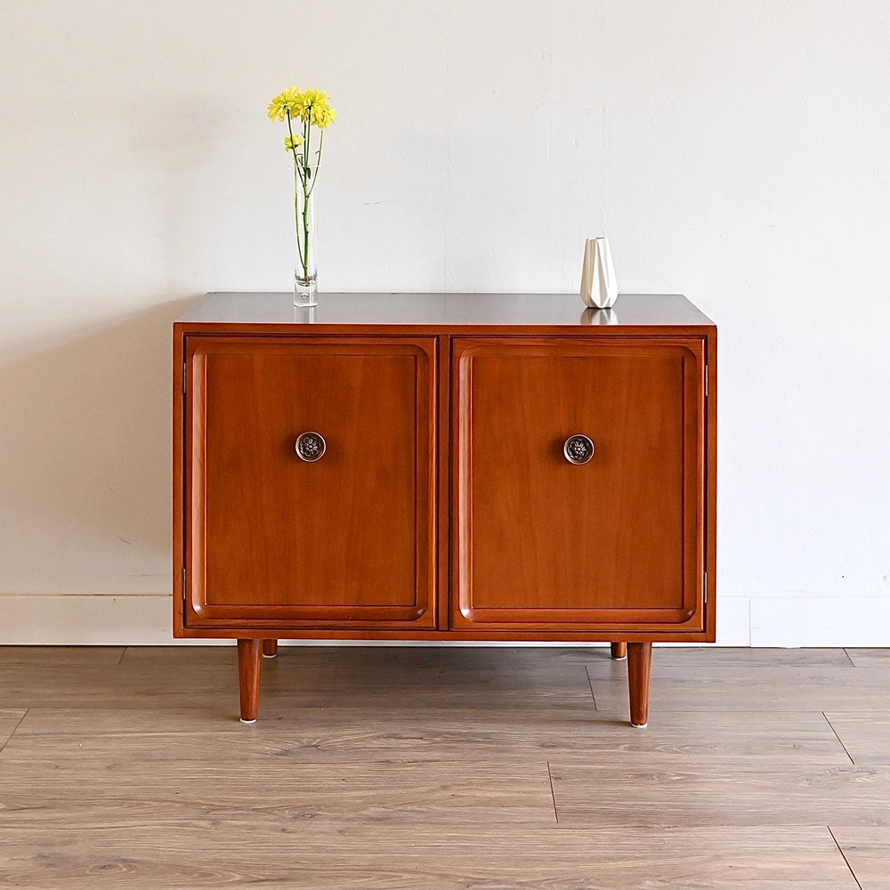 Parker Mid Century Walnut Sideboard LP Record Cabinet
