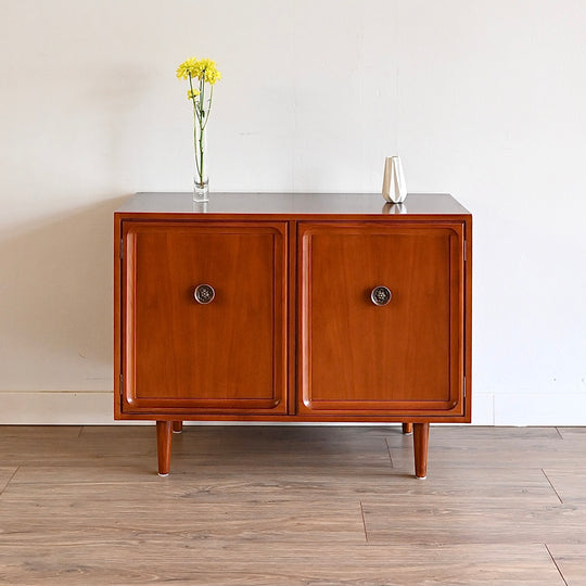 Parker Mid Century Walnut Sideboard LP Record Cabinet