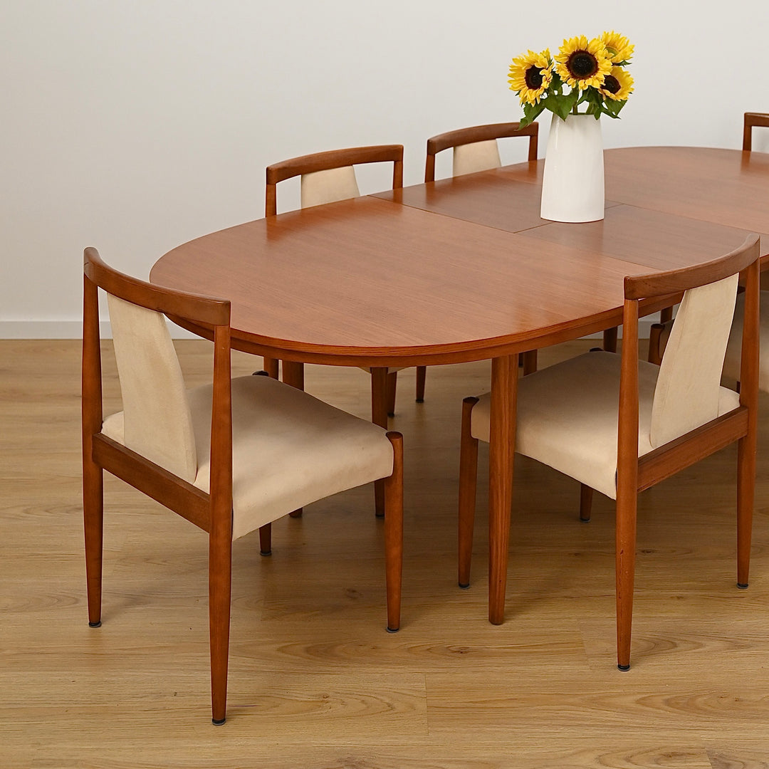 Mid Century Teak Extendable Dining Table by Chiswell