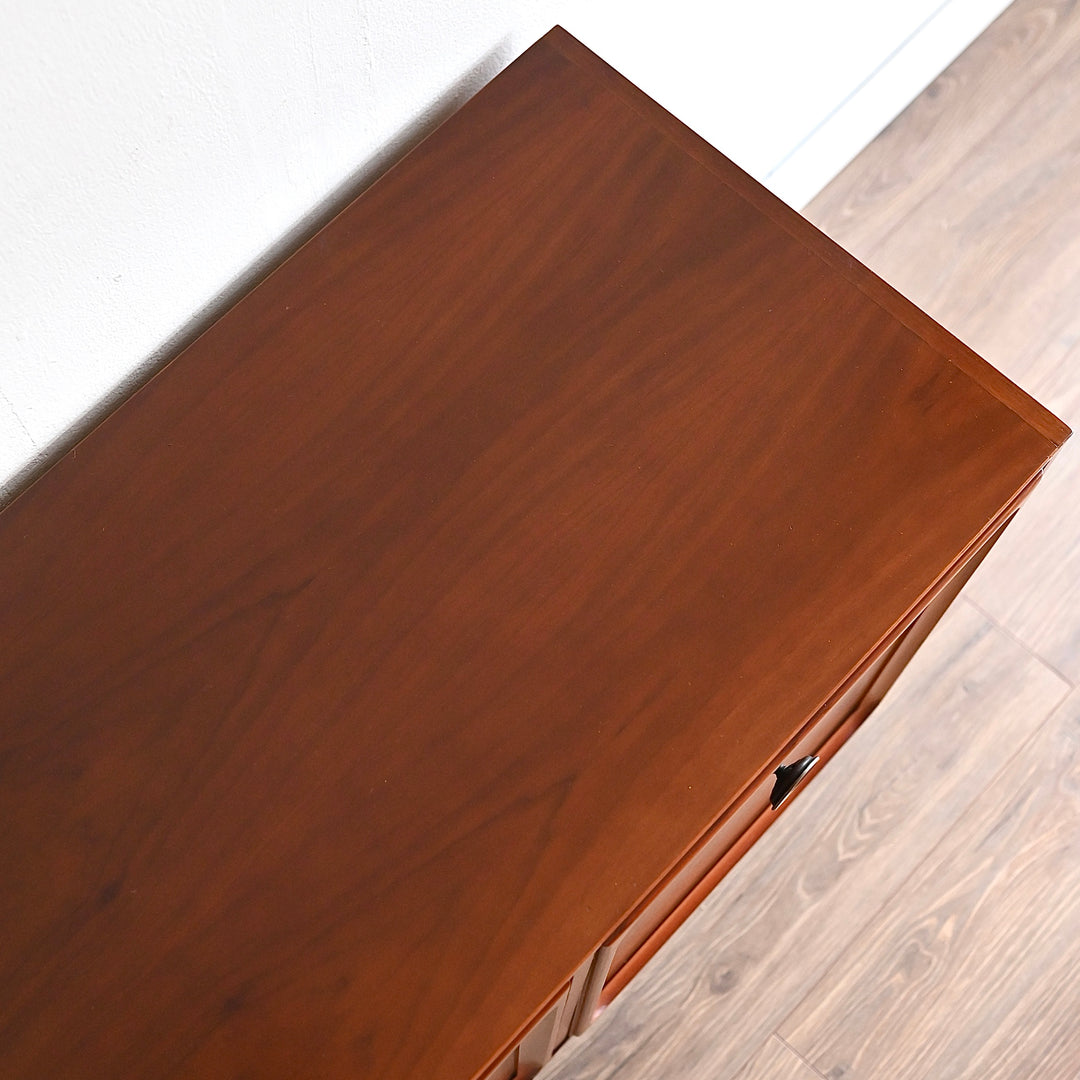 Parker Mid Century Walnut Sideboard LP Record Cabinet