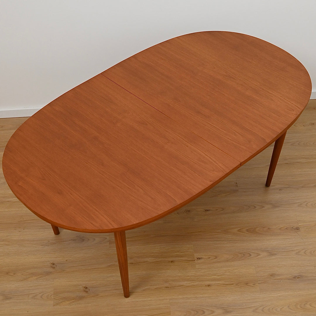 Mid Century Teak Extendable Dining Table by Chiswell