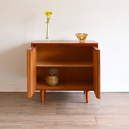 Mid Century Teak Sideboard LP Record Cabinet by Chiswell