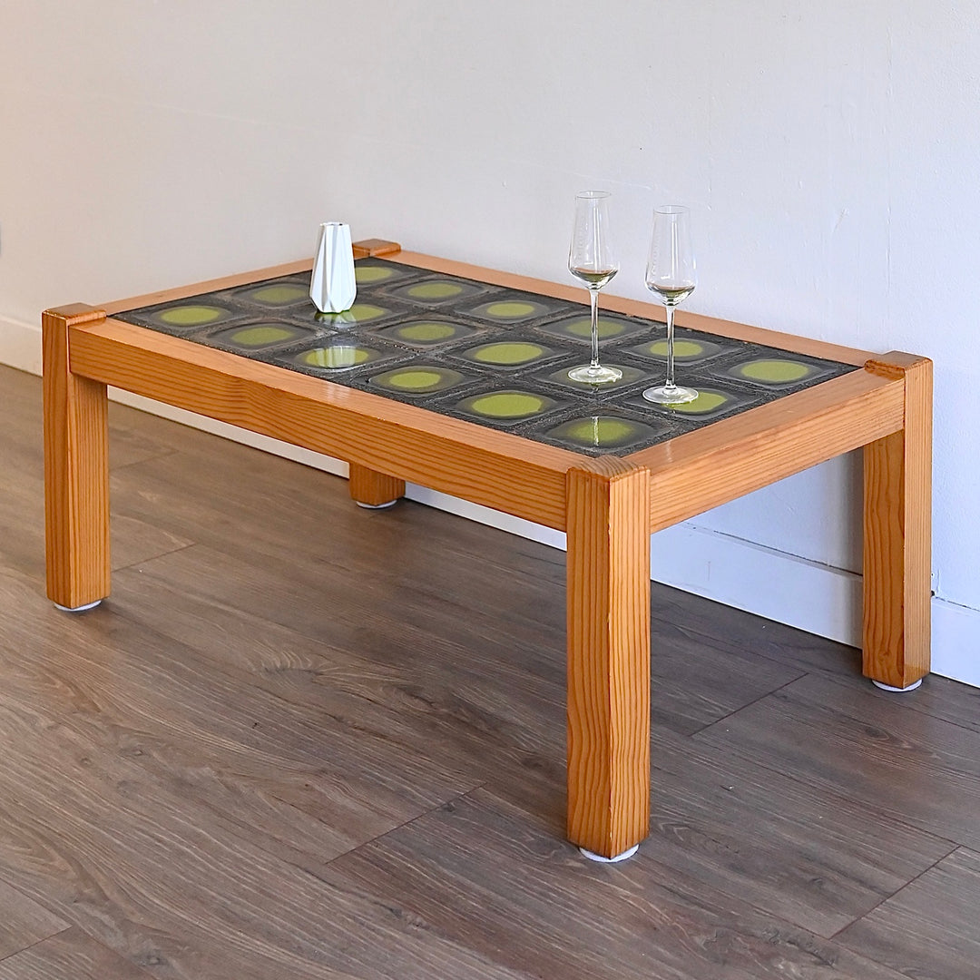 Retro 1970s Tiled Coffee Table