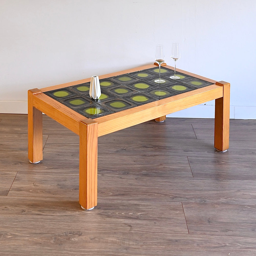 Retro 1970s Tiled Coffee Table