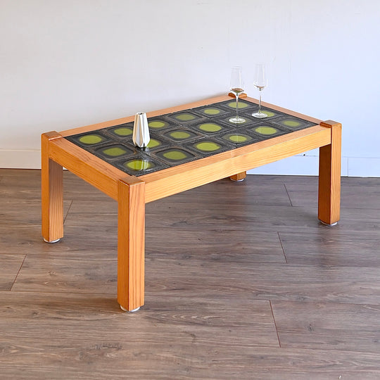 Retro 1970s Tiled Coffee Table