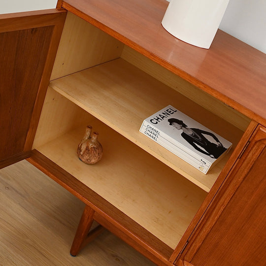 Parker Square Handle Sleigh Leg Sideboard