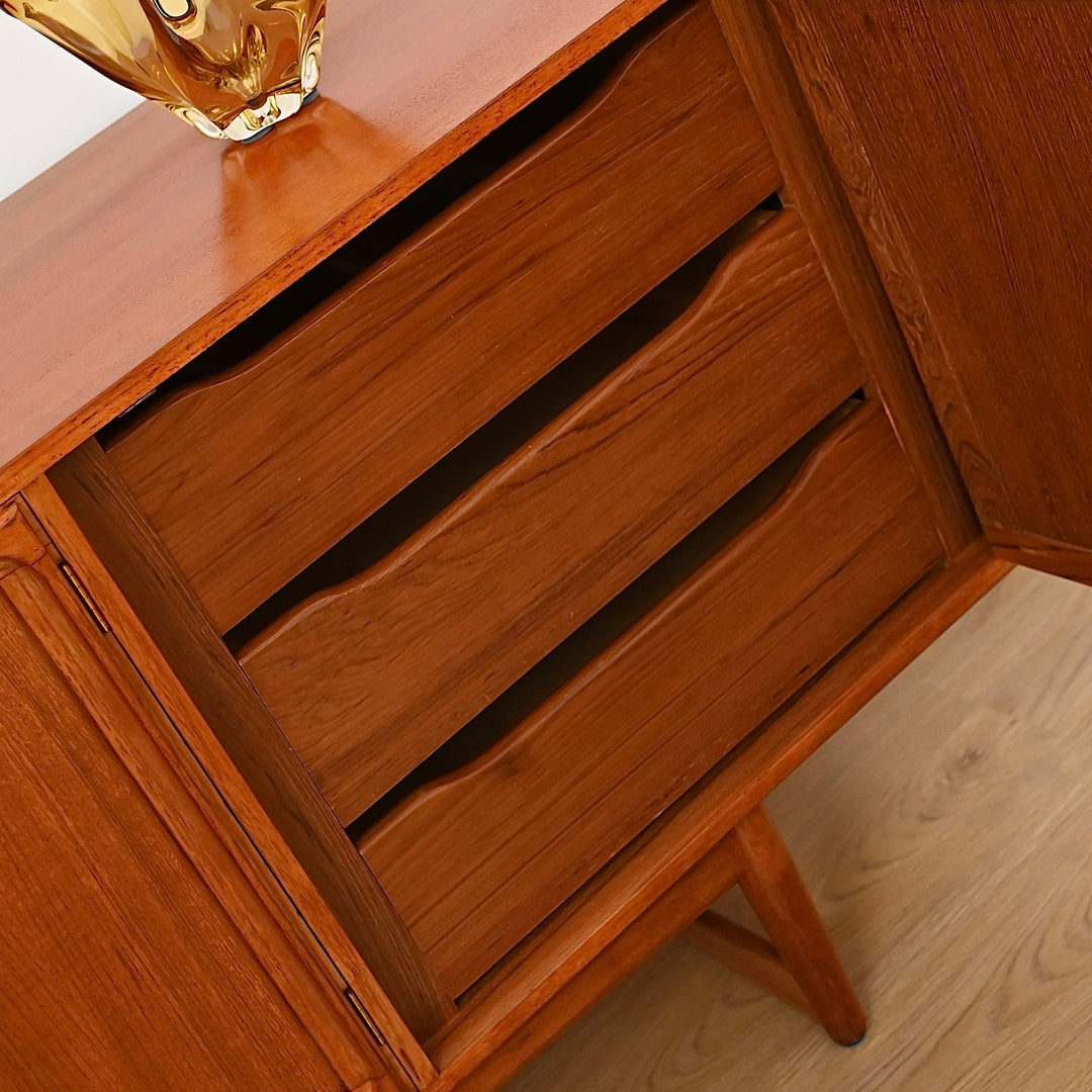 Parker Square Handle Sleigh Leg Sideboard