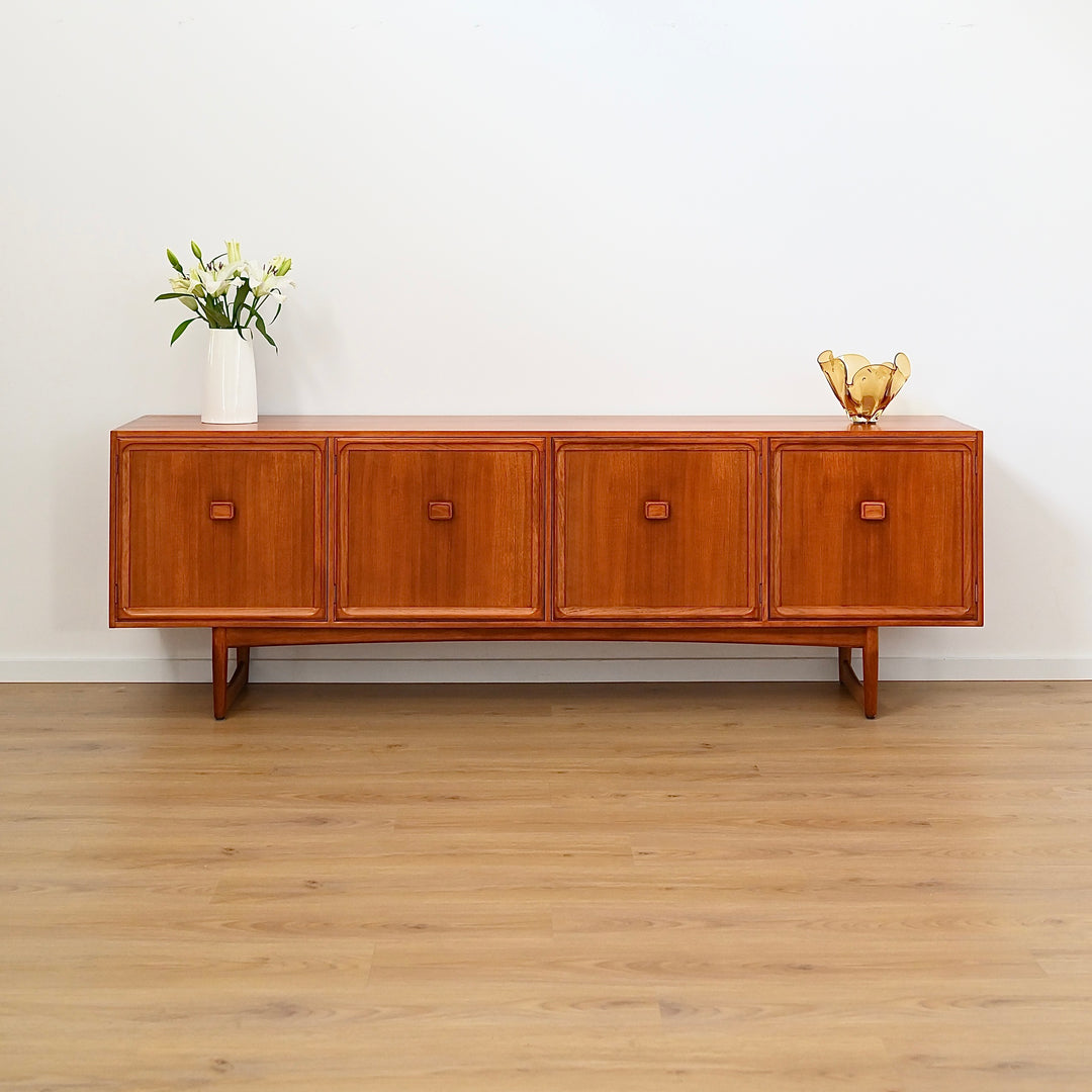 Parker Square Handle Sleigh Leg Sideboard