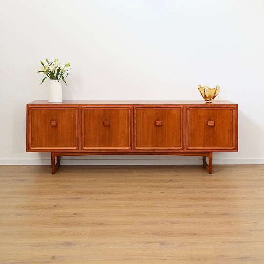 Parker Square Handle Sleigh Leg Sideboard