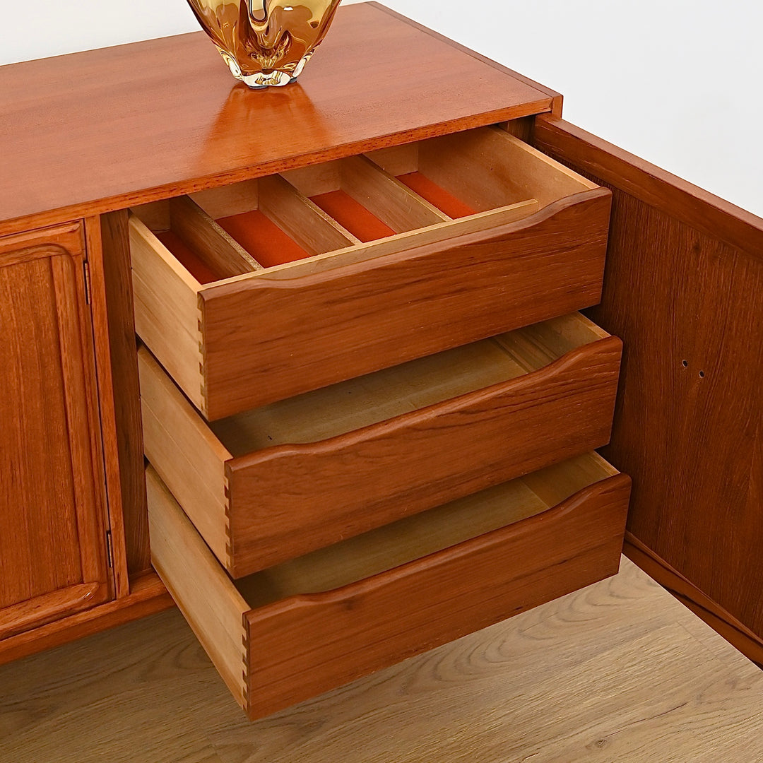 Parker Square Handle Sleigh Leg Sideboard